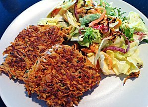 Galettes carottes-noix sans gluten et sans lactose